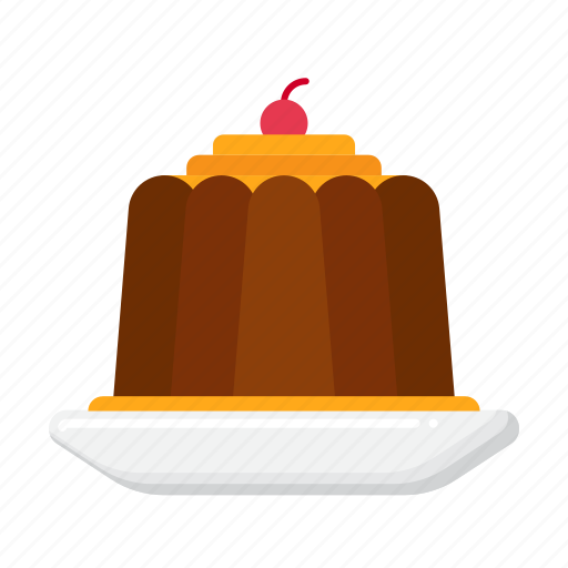 Pudding, dessert, sweet, chocolate icon - Download on Iconfinder
