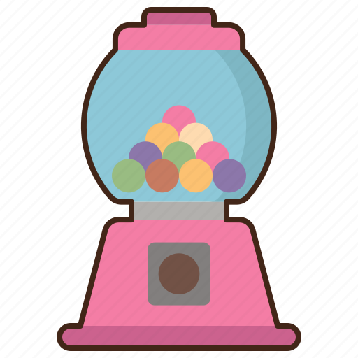 Candy, machine, container, gum, confectionery icon - Download on Iconfinder