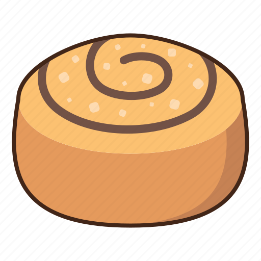 Cinnamon, roll, bake, cake, dessert icon - Download on Iconfinder
