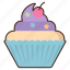 cupcake, cake, dessert, sweets 