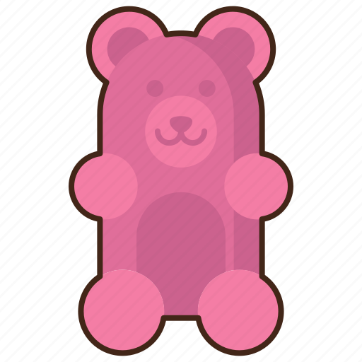 Gummy, bear, sweet, candy, gum, confectionery icon - Download on Iconfinder