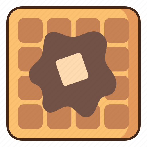 Waffle, sweet, dessert, bakery icon - Download on Iconfinder