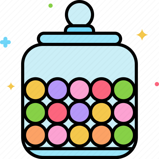 Candy, jar, sweets, confectionery, container icon - Download on Iconfinder