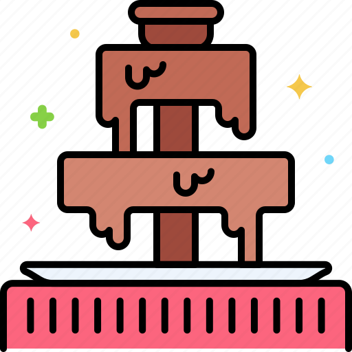 Chocolate, fountain, dipping, sauce icon - Download on Iconfinder