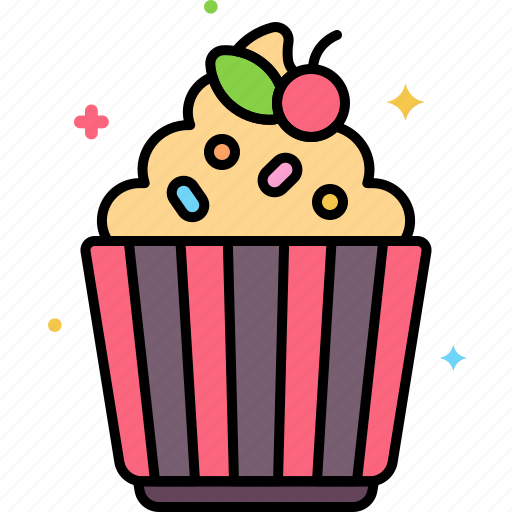 Cupcake, sweets, cake, dessert, confectionery icon - Download on Iconfinder