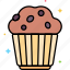 muffin, cupcake, cake, dessert 