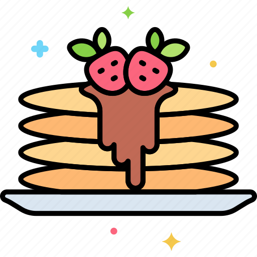 Pancake, sweets, snack, dessert icon - Download on Iconfinder