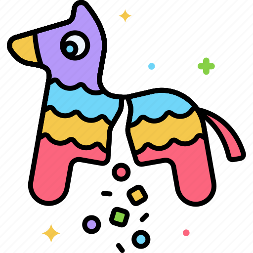 Pinata, celebration, container, candy, decoration, party icon - Download on Iconfinder
