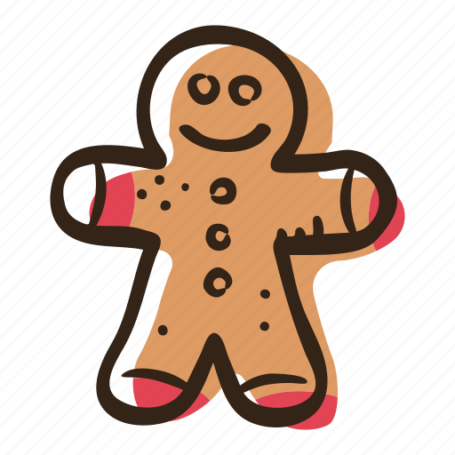 Candy, gingerbread, gingerbread man, man, sugar, sweet, sweets icon - Download on Iconfinder