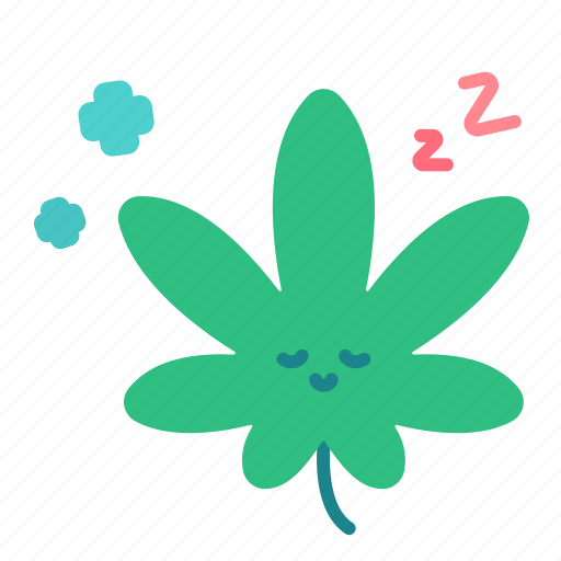Cannabis, marijuana, plant, drug, bed, sleep icon - Download on Iconfinder