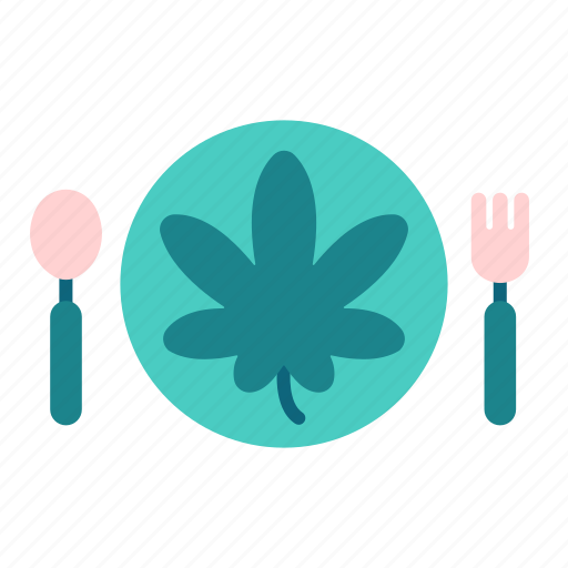 Cannabis, marijuana, plant, leaves, drug, eat, food icon - Download on Iconfinder