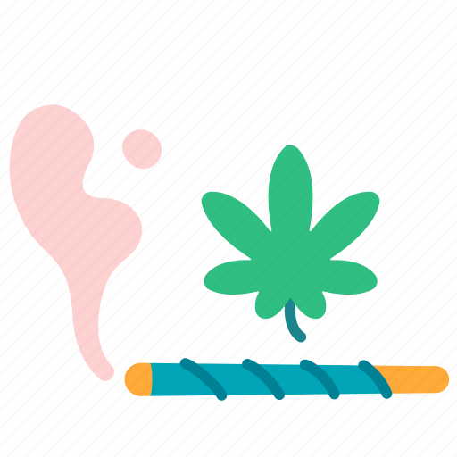 Cannabis, marijuana, weed, leaves, drug, cigarette, smoking icon - Download on Iconfinder