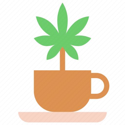Beverage, cannabis, cup, drink, marijuana, tea icon - Download on Iconfinder