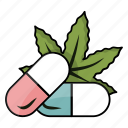 cannabis, marijuana, drug, hemp, medicine, pills, tablets