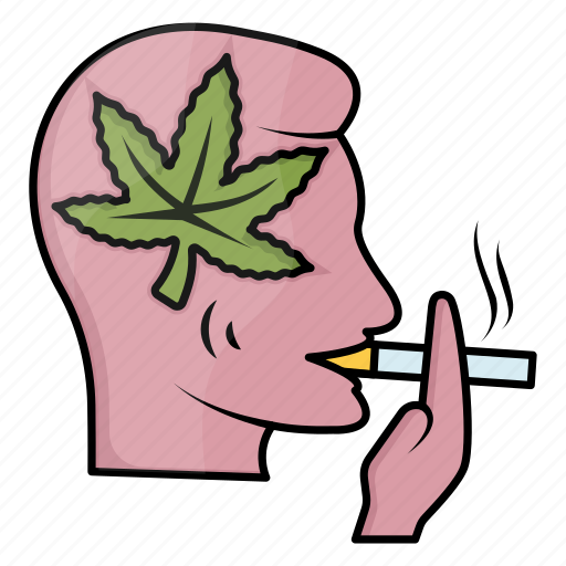 Cannabis, marijuana, drug, hemp, weed, smoker, addicted icon - Download on Iconfinder