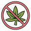 cannabis, marijuana, drug, hemp, weed, prohibition, no 