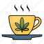 cannabis, marijuana, hemp, weed, tea, coffee, healthcare 