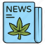 news, newspaper, cannabis, marijuana, drug, hemp, weed 