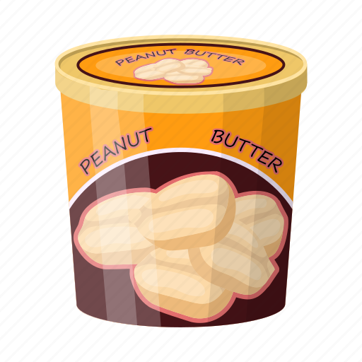 Can, canned food, food, package, packaging, paste, peanut butter icon - Download on Iconfinder