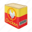 can, canned food, chicken, food, meat, package, packaging 