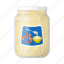 can, canned food, food, mayonnaise, package, packaging, sauce 