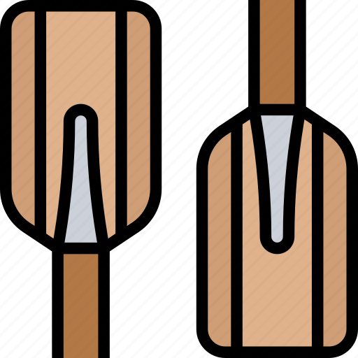 Paddles, boat, rowing, tool, activity icon - Download on Iconfinder