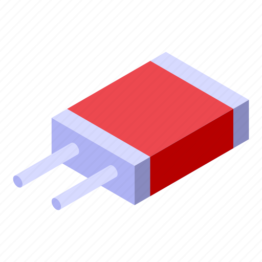 Internet, capacitor, isometric icon - Download on Iconfinder