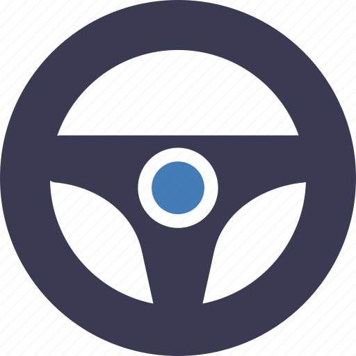 Steering, car, steering wheel, transport, vehicle, wheel icon - Download on Iconfinder