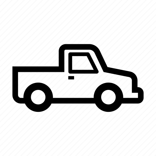 Car, vehicle, pick-up truck, road, transport icon - Download on Iconfinder