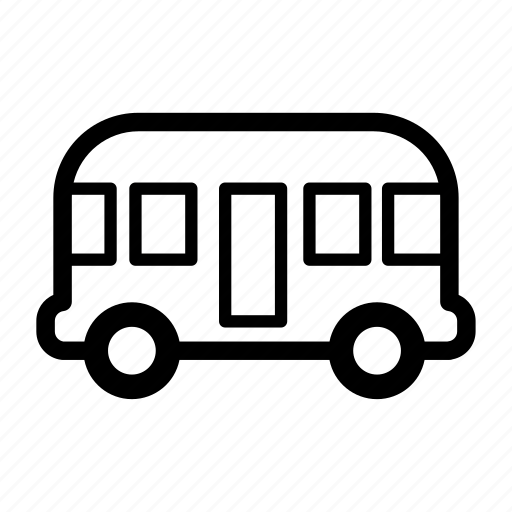 Car, vehicle, minibus, bus, school bus icon - Download on Iconfinder