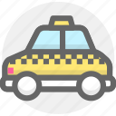 taxi, car, auto, transport, transportation