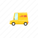 car, delivery, mail, post, truck
