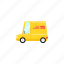 car, delivery, mail, post, truck 