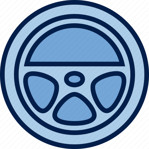Appliances, car, control, device, rudder, steering, wheel icon - Download on Iconfinder