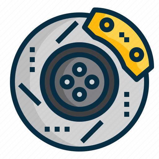 Automotive, brake, disc, part, plate, spare, vehicle icon - Download on Iconfinder
