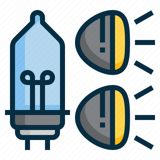 Car, headlight, lamp, lighting, reflection icon - Download on Iconfinder