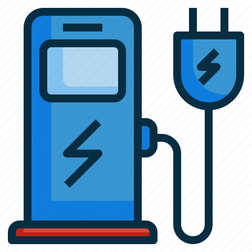 Charge, electric, ev, service, station, vehecle icon - Download on Iconfinder