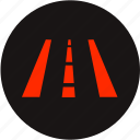 high way, lane, lane assist, lane departure warning, road, street, warning light