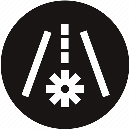 Dashboard, frost, frost warning, light, road, warning, warning light icon - Download on Iconfinder