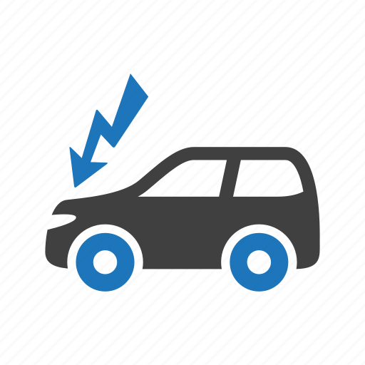 Auto, car, electric, lightning icon - Download on Iconfinder