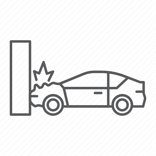Car, crash, insurance, wreck, accident, speed, broken icon - Download on Iconfinder