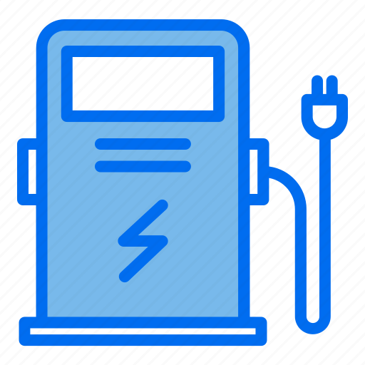 Charge, electric, fuel, car, oil, gas, station icon - Download on Iconfinder