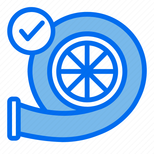 Turbo, machine, car, service, engine, accept icon - Download on Iconfinder