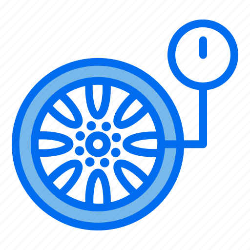 Wheel, pressure, swing, garage, service, car icon - Download on Iconfinder
