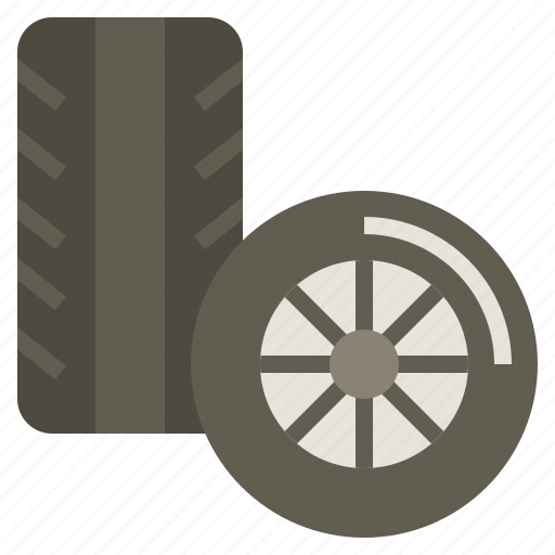 Automobile, car, pneumatic, racing, transportation, vehicle, wheel icon - Download on Iconfinder