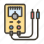 voltmeter, meter, multimeter, electric, equipment 
