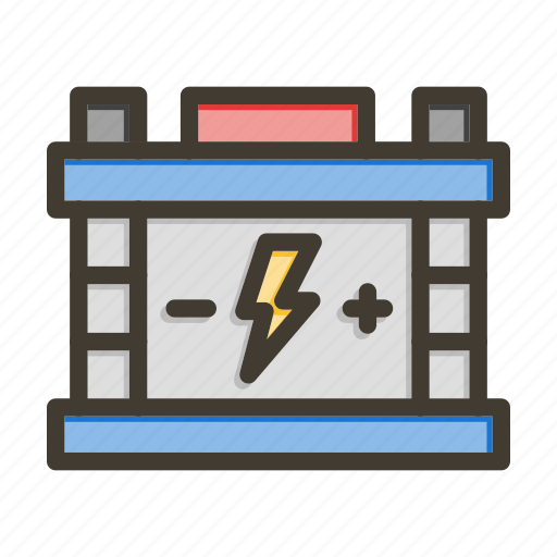 Accumulator, battery, energy, power, charge icon - Download on Iconfinder