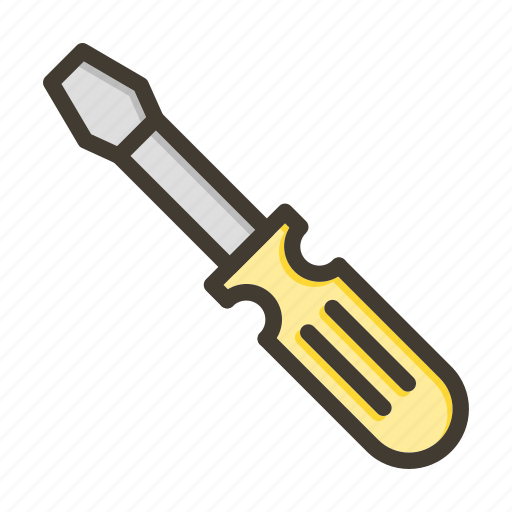 Screwdriver, repair, tool, equipment, work icon - Download on Iconfinder