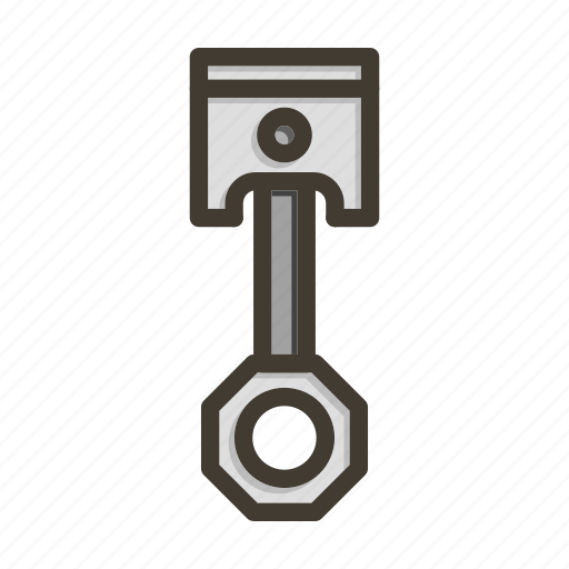 Piston, engine, car, vehicle, part icon - Download on Iconfinder