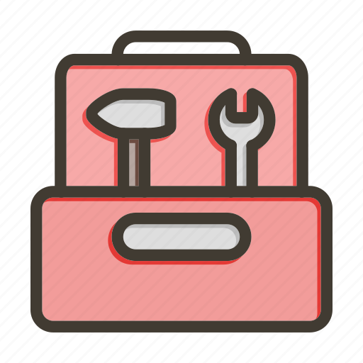 Toolbox, tool, repair, toolkit, equipment icon - Download on Iconfinder